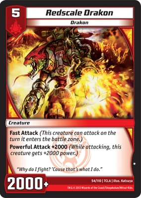 Redscale Drakon | Kaijudo Wiki | Fandom
