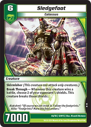 Sledgefoot (12MYS)