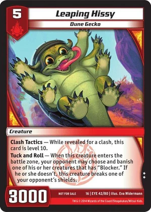 Leaping Hissy (16EYE)