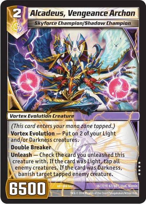 Alcadeus, Vengeance Archon | Kaijudo Wiki | Fandom