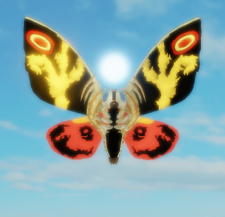 Mothra Kaijuuniverse Wiki Fandom - how to get the mothra wings roblox