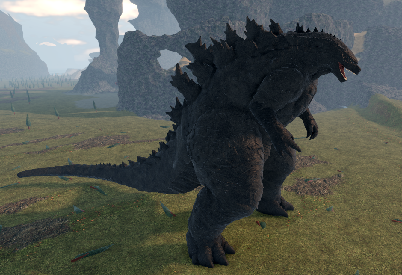 TOTAL EARTH Godzilla em ROBLOX 