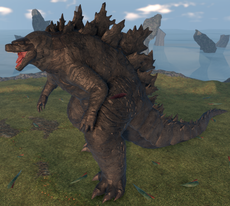 TOTAL EARTH Godzilla em ROBLOX 