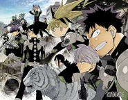 Special illustration for the 100th chapter