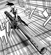 Captain Mina Ashiro's cannon