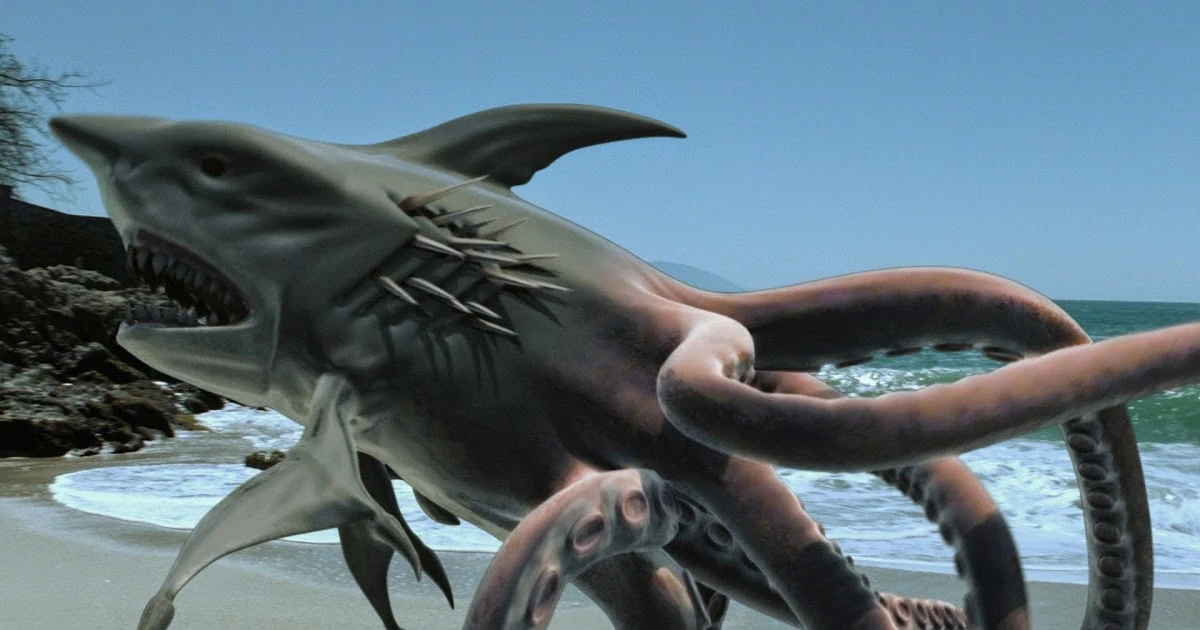 ★ちくわ★SHARKS 海の怪獣たち他 Sharks and Other Sea Monsters (シャーク海の怪獣たち 洋書版