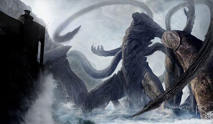 clash of the titans kraken wallpaper
