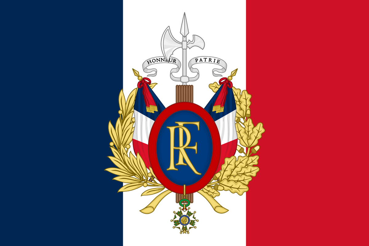 Флаг французской Республики кайзеррейх. Флаг Франции Kaiserreich. Флаг 3 французской Республики. Флаг французской Республики Kaiserreich.
