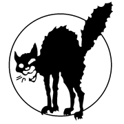 Sabo-tabby or Black Cat the symbol used by Industrial Workers of the World