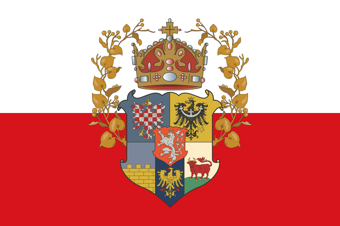 Флаг королевства. Флаг Богемии Kaiserreich. Богемия Чехия флаг. Флаг чешского королевства. Флаг королевства Чехии.