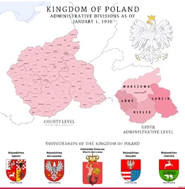 Administrative Map of Poland 1936