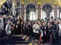 Proclamation of the German Empire in Versailles, January 1871