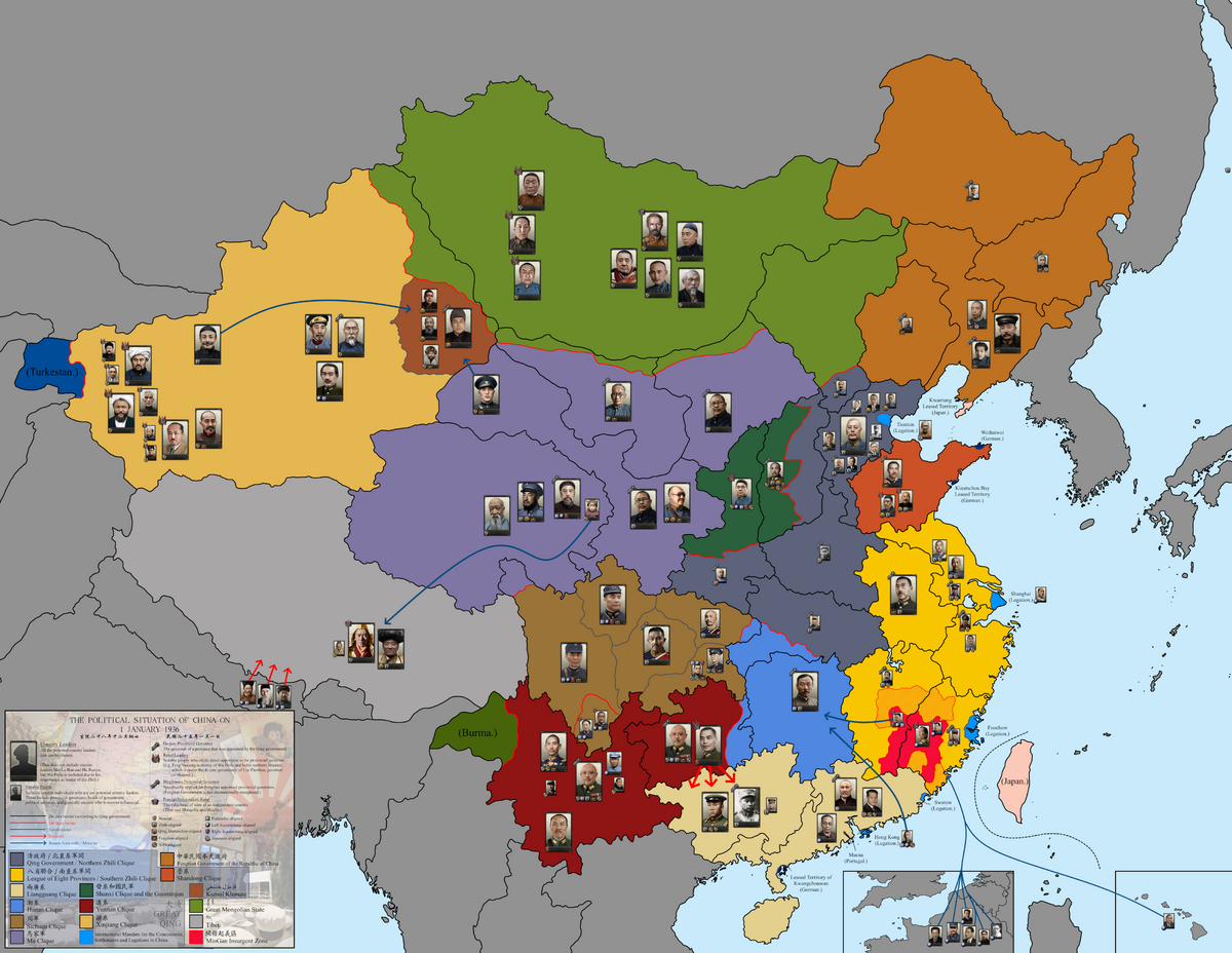 Provinces of China | The Kaiserreich Wiki | Fandom