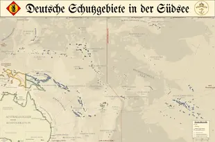 German islands in the Pacific