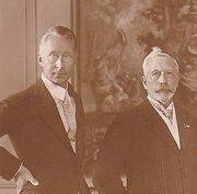 Wilhelm with father