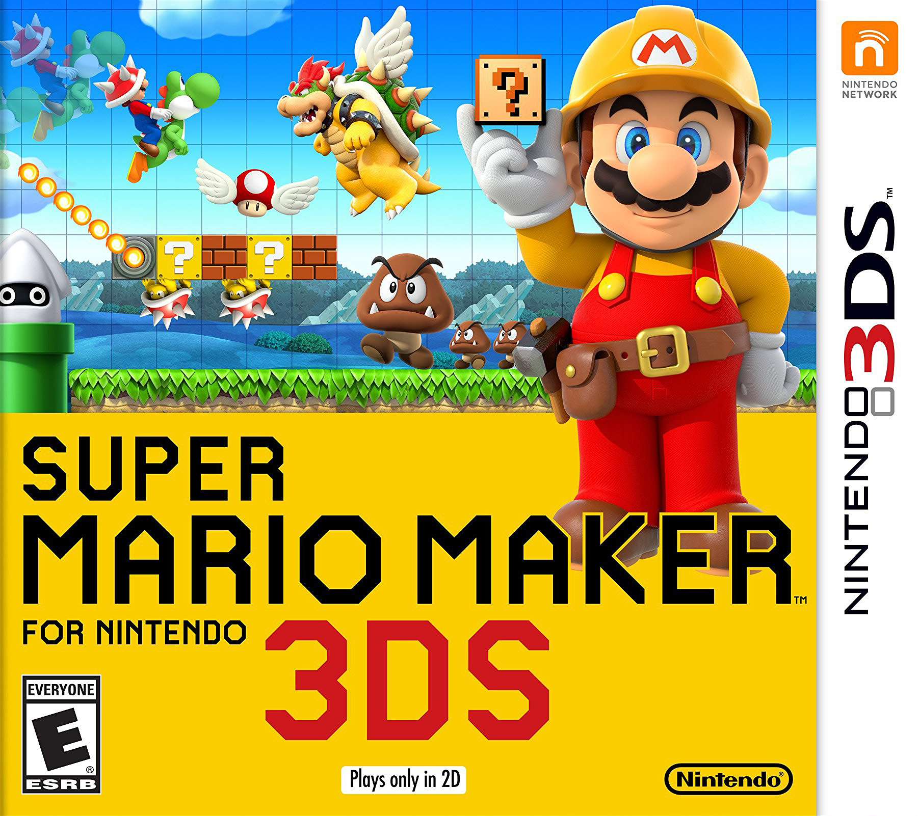 Super Mario Maker for Nintendo 3DS Kaizo Mario Maker Wikia Fandom