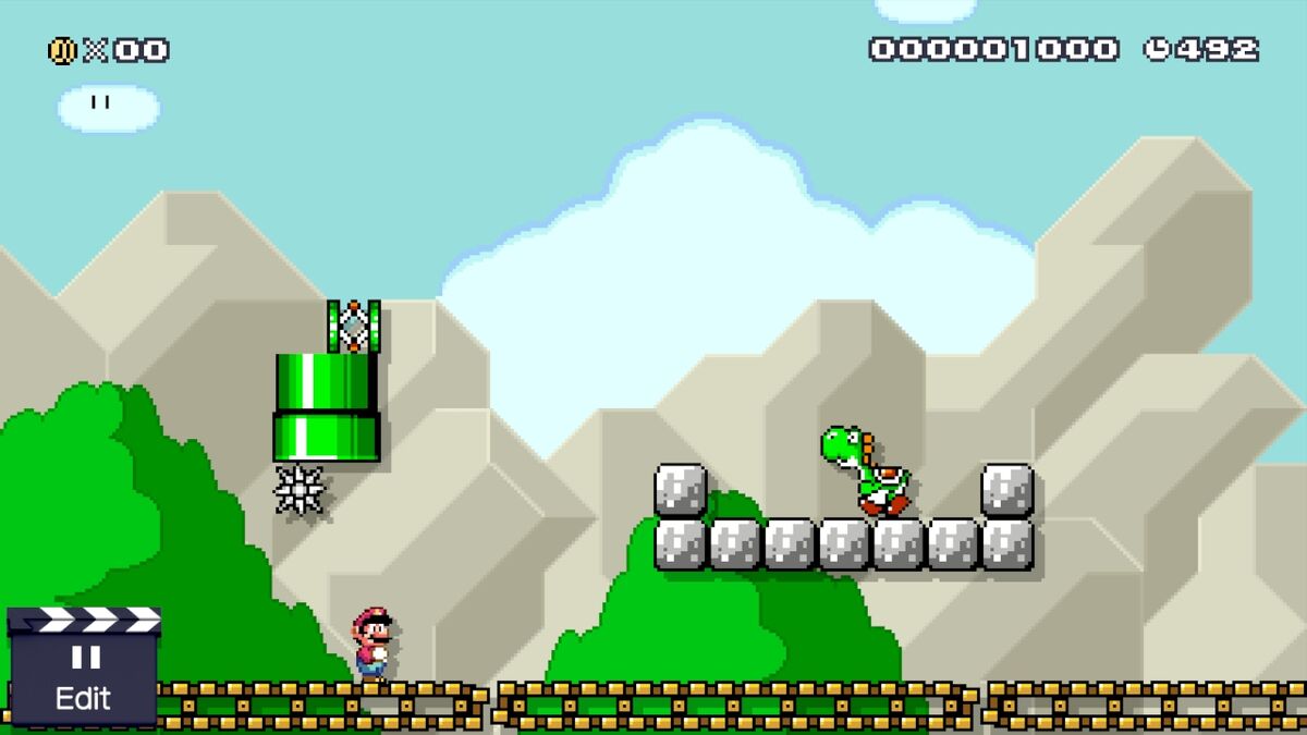 No Bounce Spring Jump Glitch, Kaizo Mario Maker Wikia