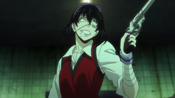 Kakegurui anime episode 6 Midari Ikishima profile image