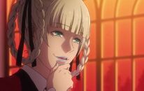 In love with Kakegurui anime , the characters of kirari and yumeko's wild  side reminded me somewhat of Makima from Chainsaw man.. the obsession , the  manipulation, the twisted scheming and control