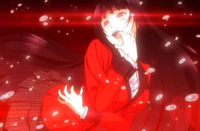 The main character acts so similar to Yumeko! Good show too, would  recommend if you love watching Kakegurui's gambling Psycho like me lol : r/ Kakegurui