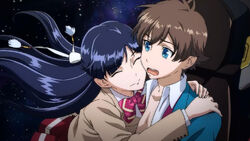 Fabric Poster - Valvrave the Liberator - New Haruto, Shoko and Saki ge77557  