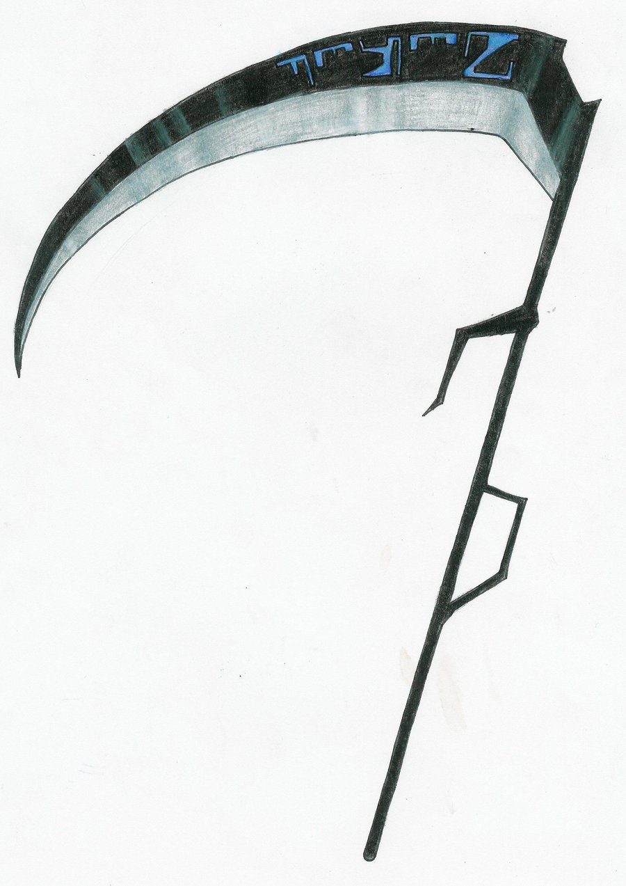 anime grim reaper scythe