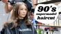 90's supermodel haircut