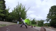 Arrow Strike (Step 8: Energy arrow approaching enemy)