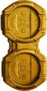 Ridewatch Holder (Gold) Kamen Rider Ohma Zi-O Another Ohma Zi-O