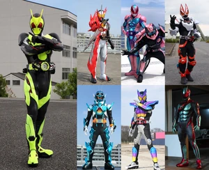 The primary riders of the Reiwa era