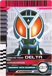 KRDCD-KamenRide Delta Rider Card