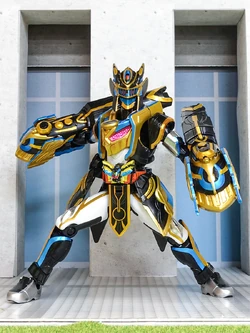 Bandai DX Chemy Riser Supana Kurogane Version - Gioco Kamen Rider Gotchard - 4