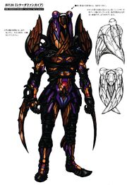 Cicada Fangire concept art