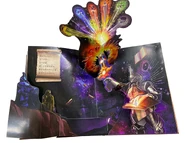 Page 4: The birth of Haouken Xross Saber as the eleven Seiken shine.