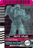 KRDCD-AttackRide Faiz Auto Vajin Rider Card (Lost Power)