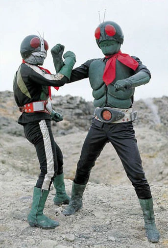 特撮 BANDAI MASKED RIDER 1 vs MASKED RIDER 2 SHIN MASKED RIDERFigZero 1/6 Masked Rider No.2+1 (SHIN