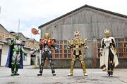 Zi-O 4 Riders in Next Time