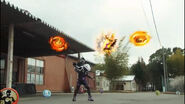 Bakusou Critical Strike (Bike Action Gamer Level 0) (Step 2: Flying Kick)
