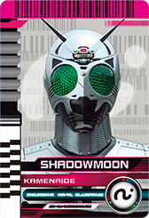 10"SHADOW MOON Kamen Rider Replica Head Vinyl Kit 3/4 