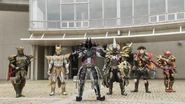 Five villains summon by Another Decade.