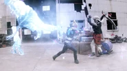 Tactical Blizzard (Step 10: Enemy frozen in air)