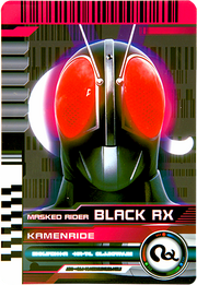 KRDCD-KamenRide Black RX Rider Card