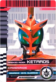 KRDCD-KamenRide Ketaros Rider Card