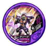 Kamen Rider Sasword Masked Form Medal