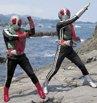 Double Riders | Kamen Rider Wiki | Fandom