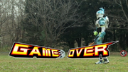 Game Over text