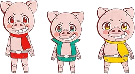 KRSa-3 Little Pig Brothers