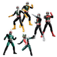 Shocker Riders, Kamen Rider 1, Kamen Rider 2, Kamen Rider Amazon, Kamen Rider Black RX