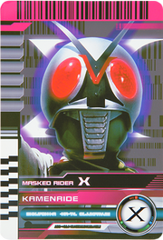 KRDCD-KamenRide X Rider Card