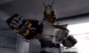 So Yaguruma as TheBee in Masked Form